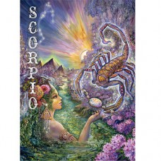 JOSEPHINE WALL GREETING CARD ZODIAC SCORPIO